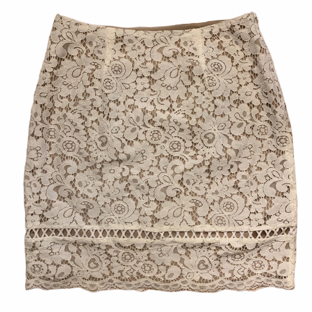 Aqua Lace Skirt Size Medium